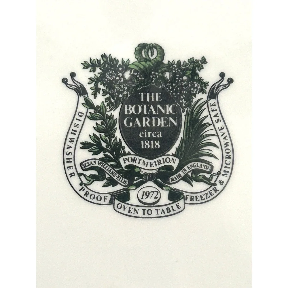 Vintage Portmeirion Botanic Garden Bread Butter Plate Cyclamen Repandum 7.25